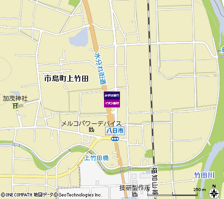 ミニストップ市島町上竹田店出張所（ATM）付近の地図